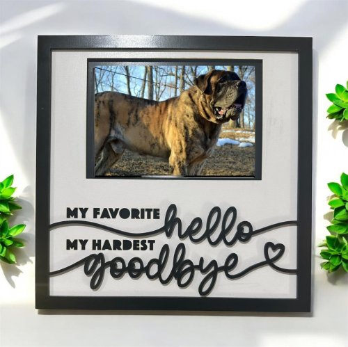 Pet Memorial Photo Frame 