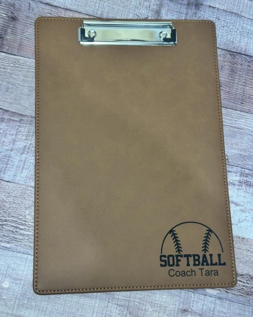 Leather Clip board 