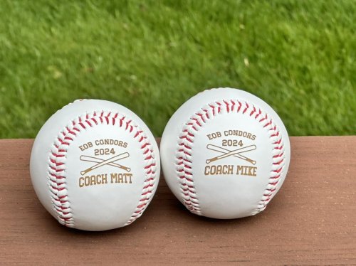 Custom Coach Baseballs