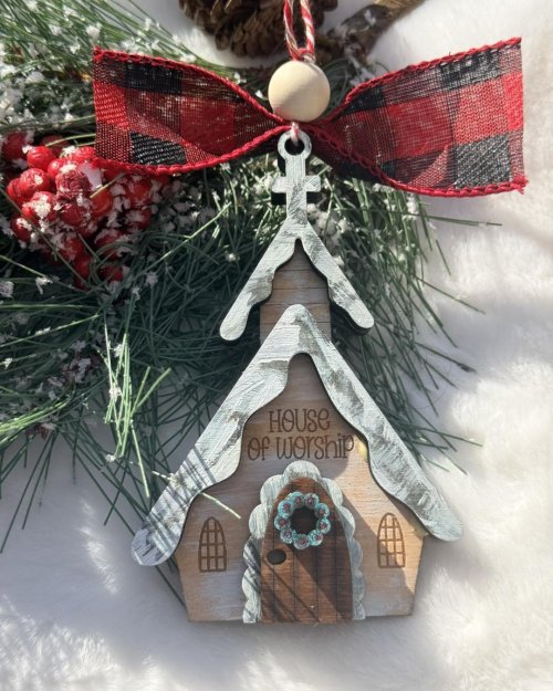 House of Worship ornament 
