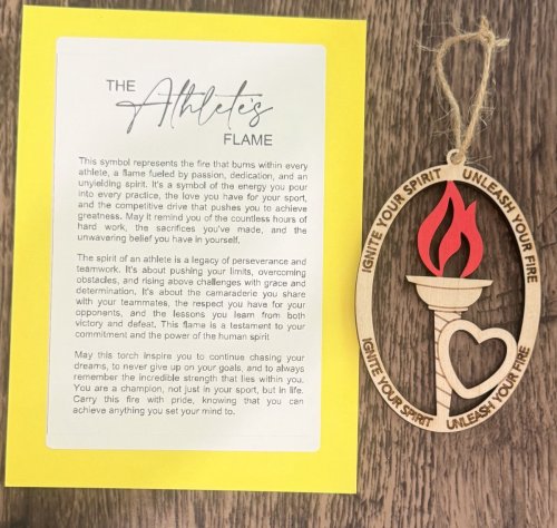 The Athlete's Flame