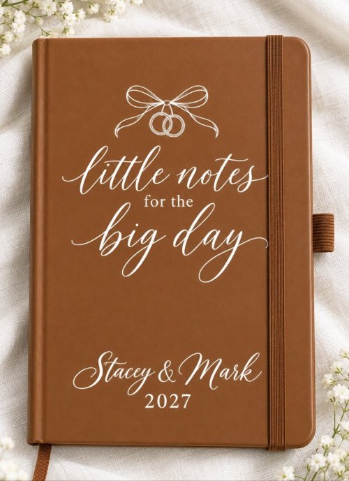 Personalized Wedding Journal – 