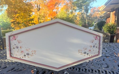 Personalized Floral Nursery Name Sign