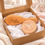 Personalized Baby Brush and Tooth Fairy Box Set